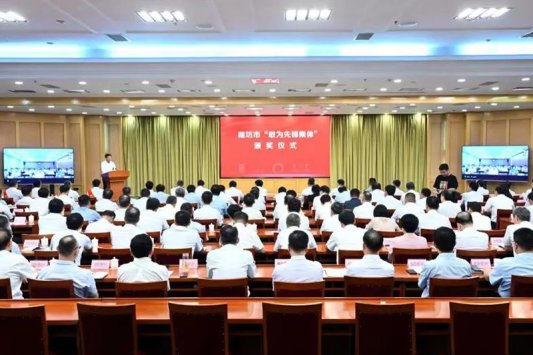 3、“敢为先锋集体”颁奖