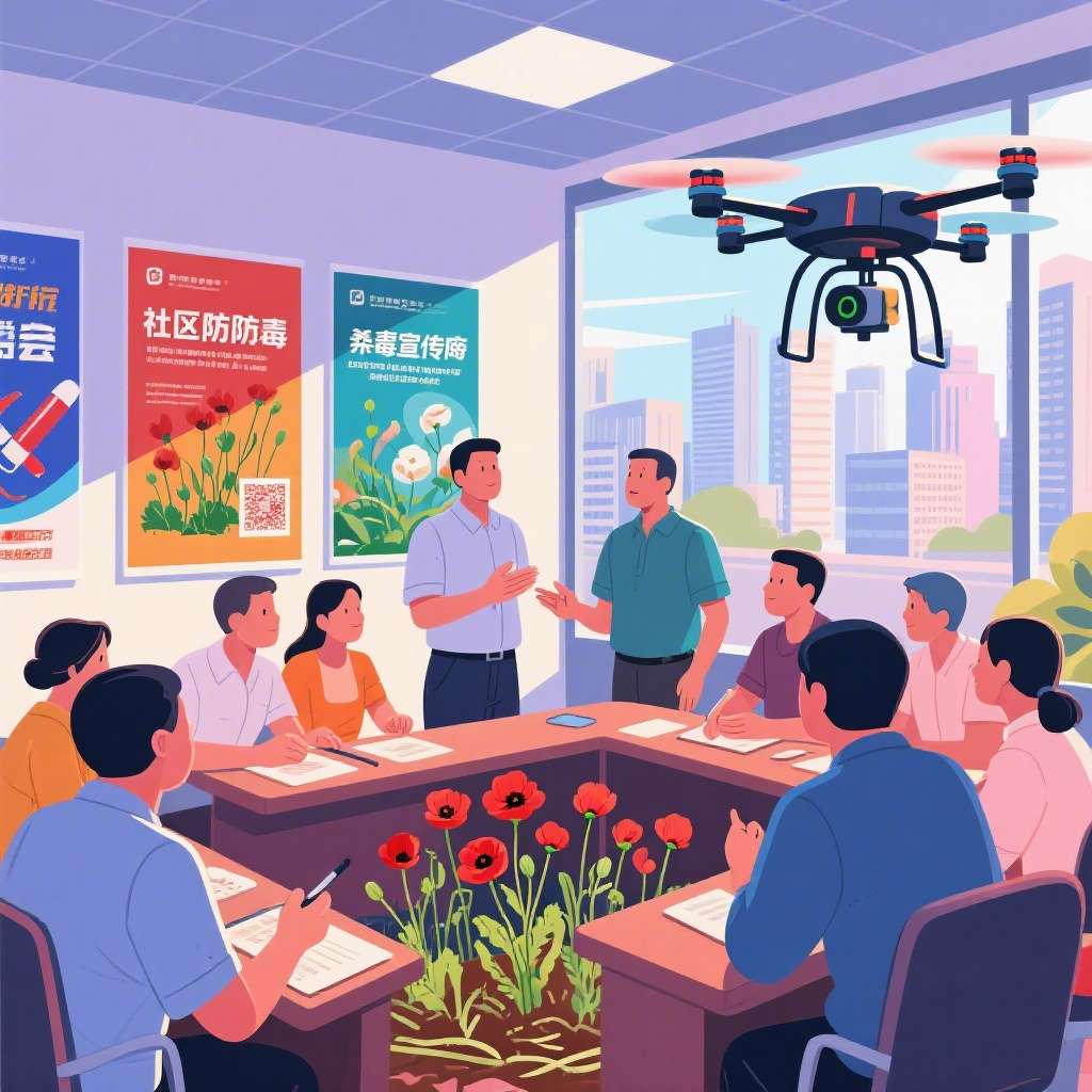 羊里街道部署禁种铲毒工作｜禁毒行动全攻略