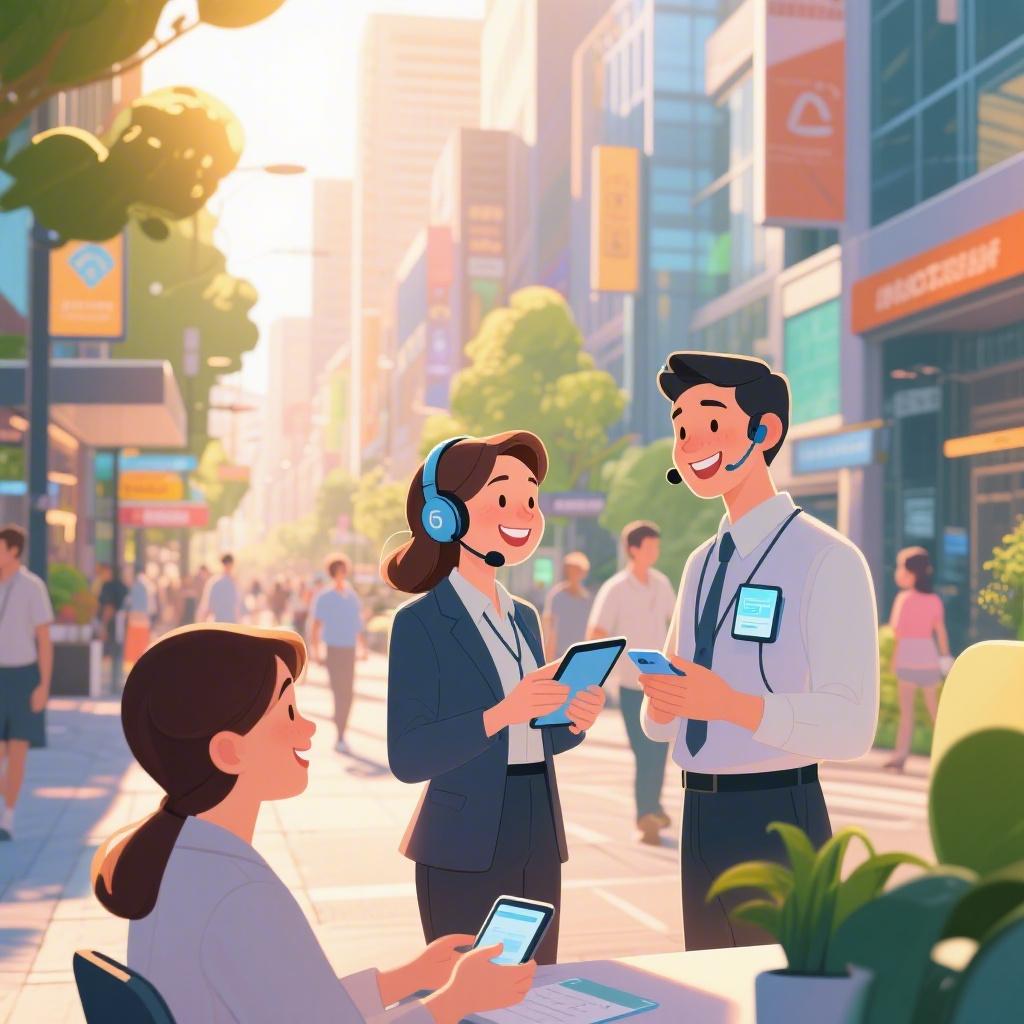 济宁移动深耕商圈办实事，阳光服务暖人心